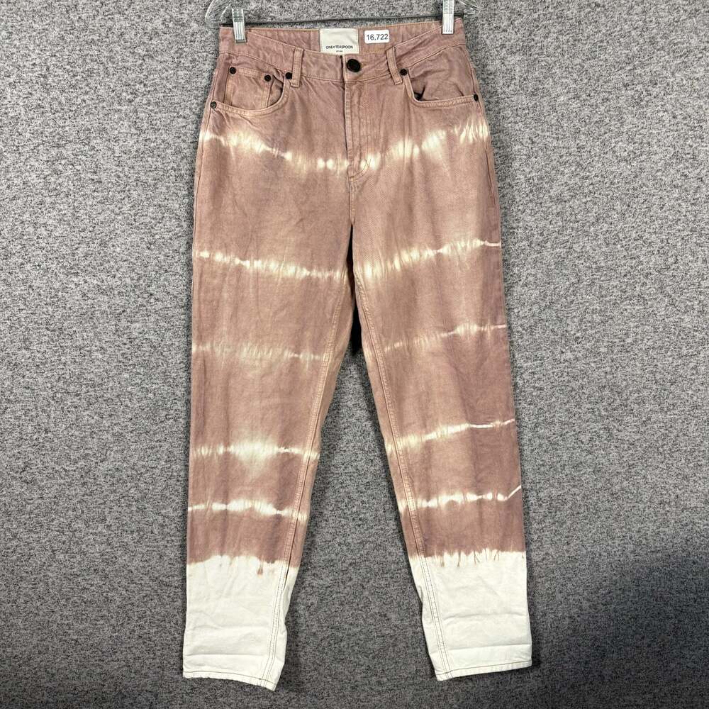 One Teaspoon Women's Size 28 Heartline 1982s High Waisted Balloon Jeans